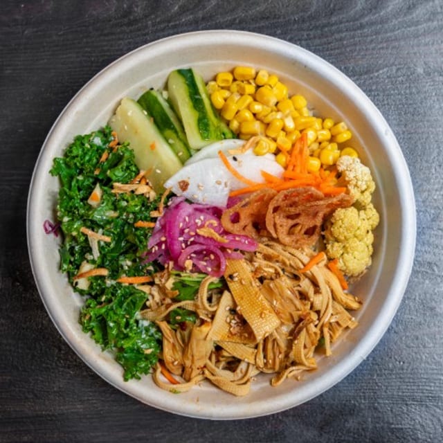 R5) Tofu Ribbon & Yuba Bowl.
